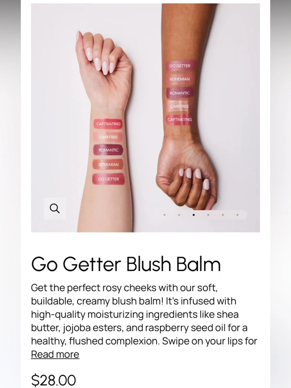 Color Street Go Getter Blush Balm